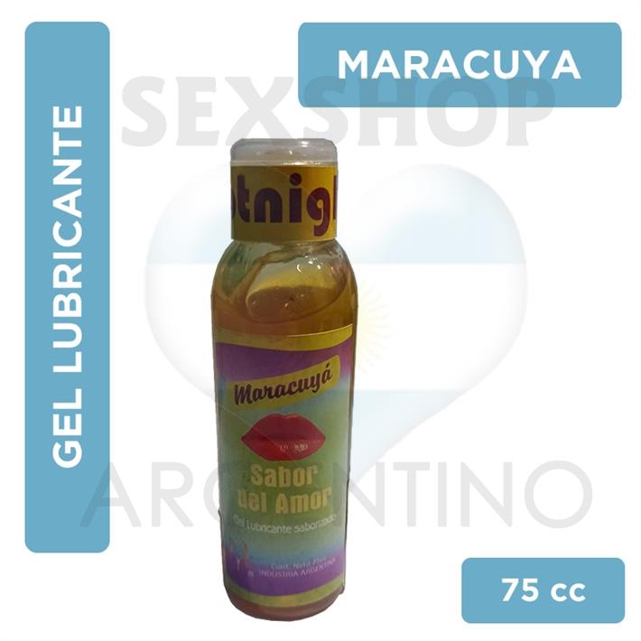 Gel saborizado maracuya 75cc